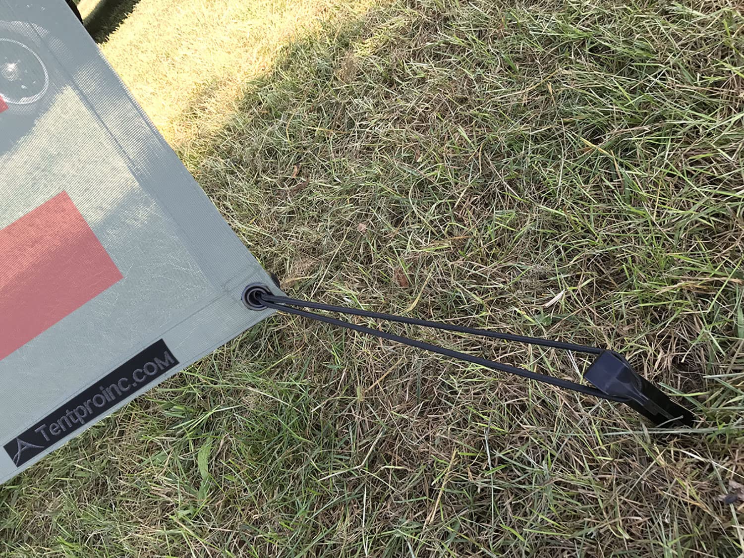 Tentproinc wind-reduction shade adds stability during crosswinds.
