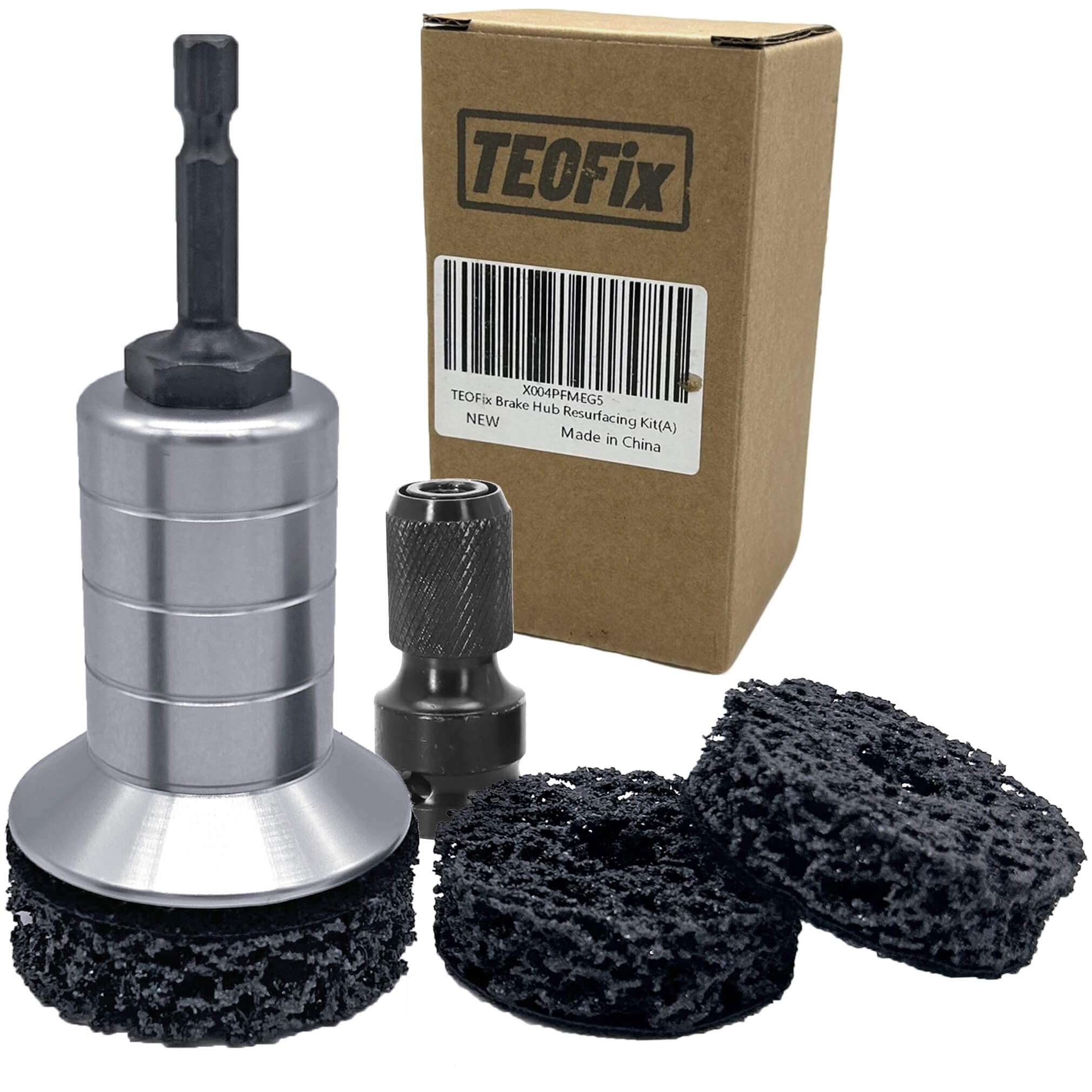 Clean hub surface after treatment improves wheel balance and ride feel