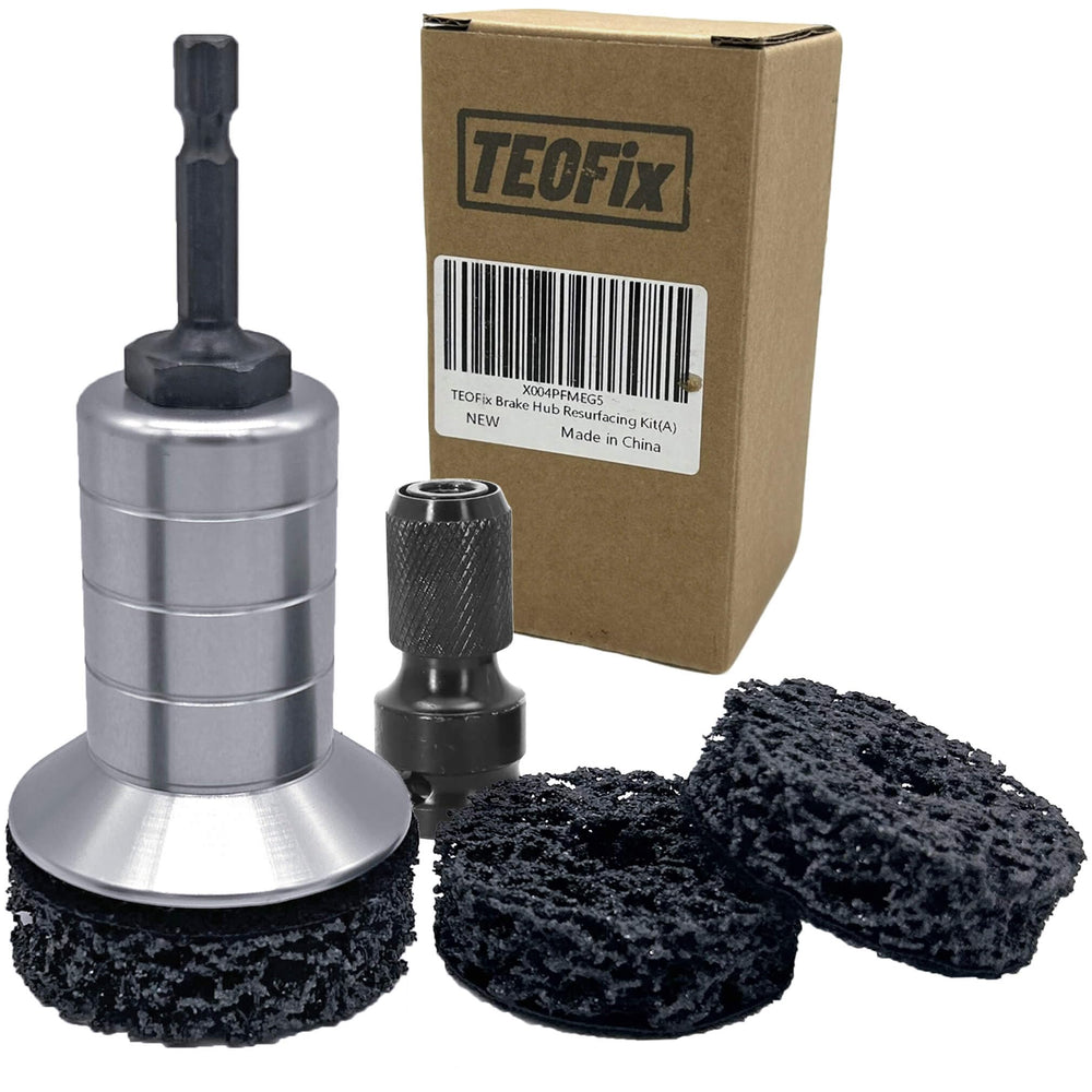 Clean hub surface after treatment improves wheel balance and ride feel