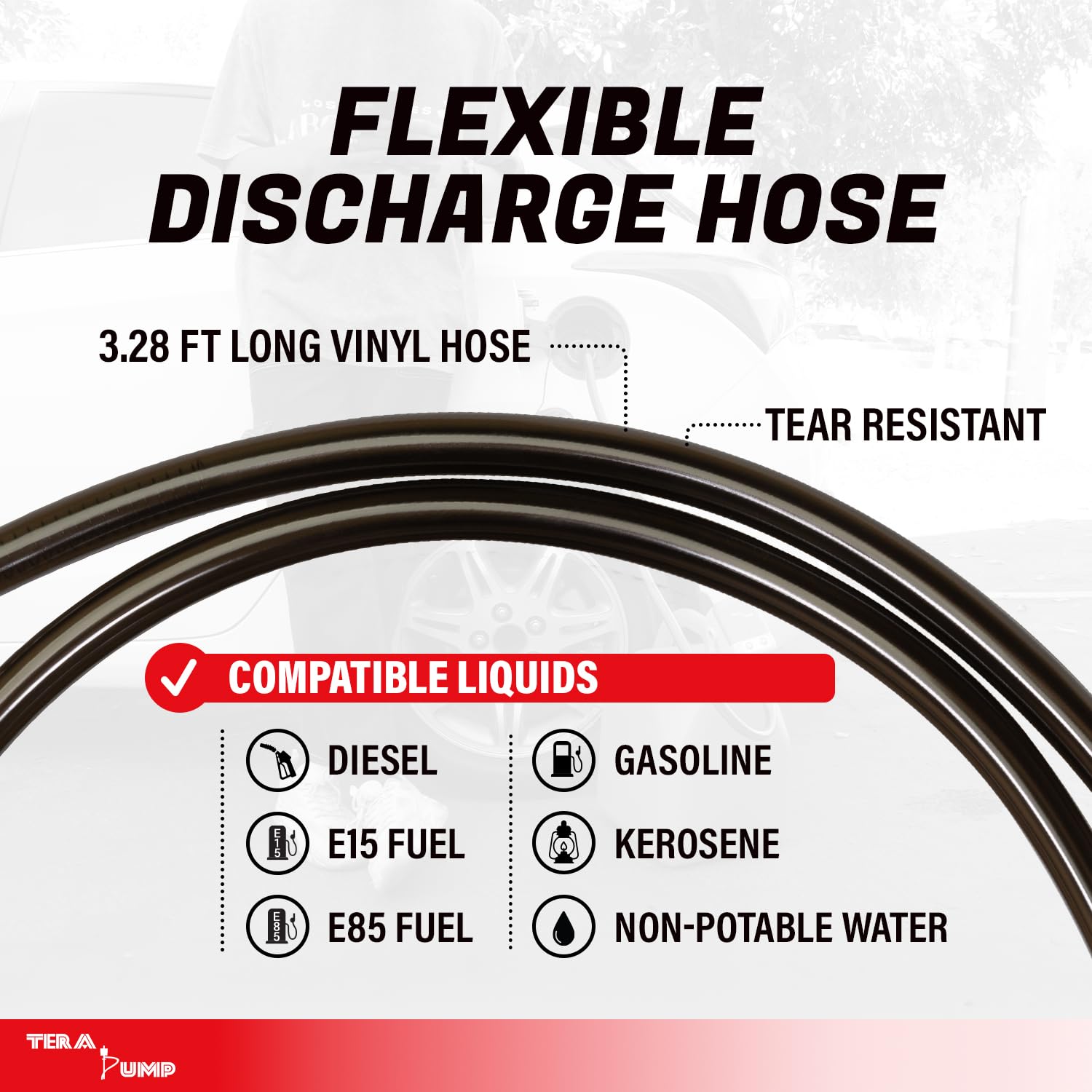 TERA PUMP 5th Gen universal gas can adapter simplifies can compatibility.