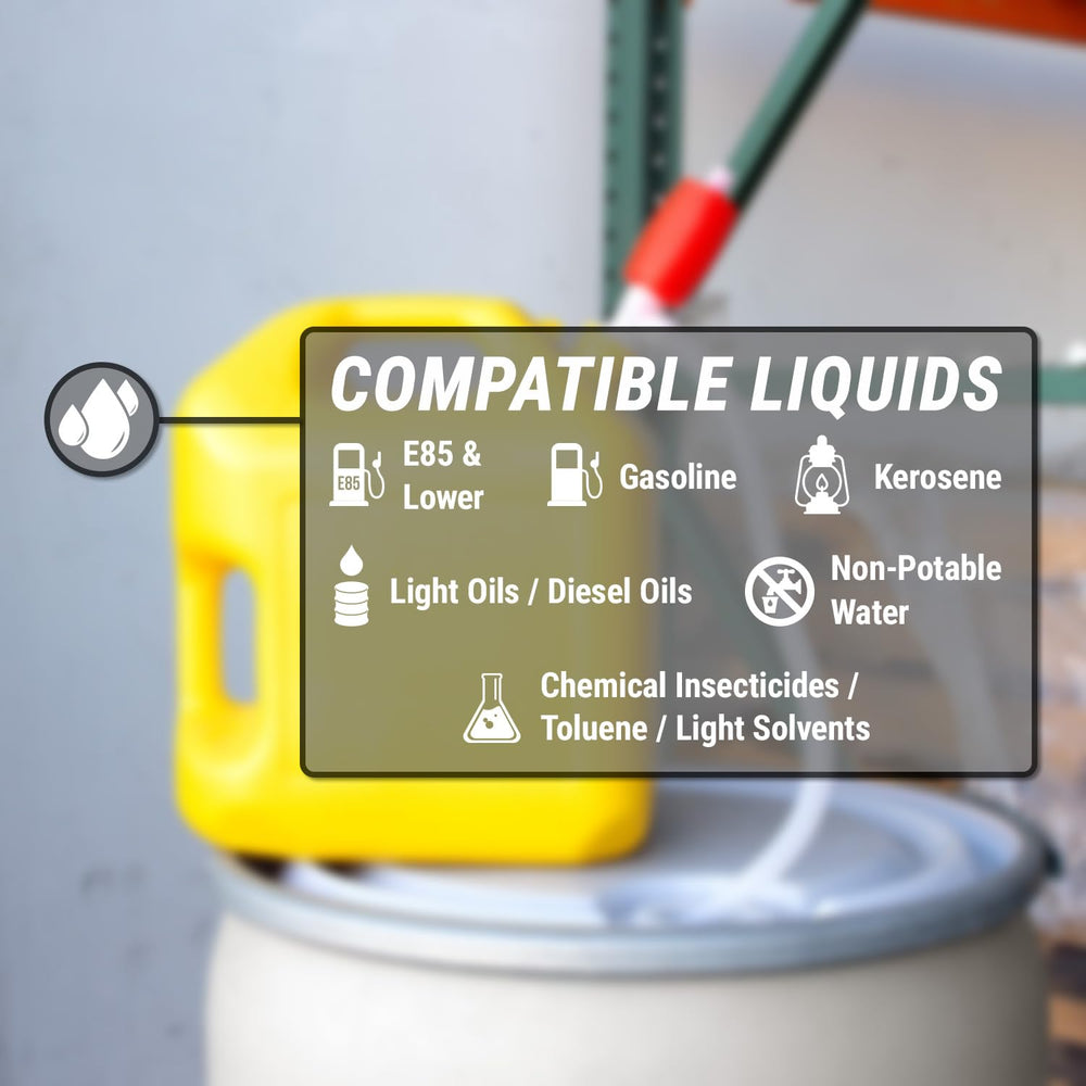 TERA PUMP diesel transfer for clean, controlled fueling.