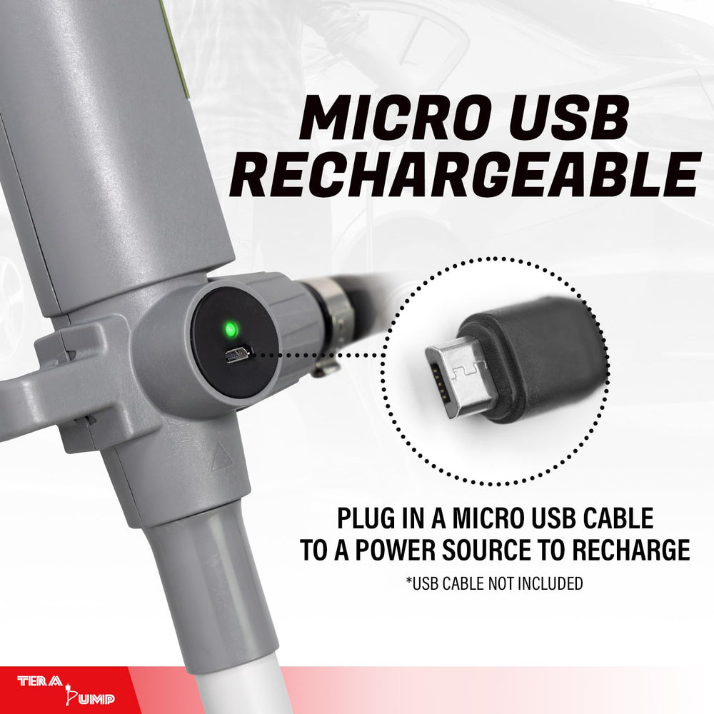 TERA PUMP quick flow control nozzle dispensing with precision control