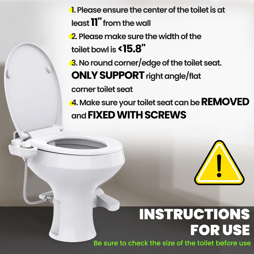 Terapaton RV Bidet provides adjustable water pressure for personalized cleaning