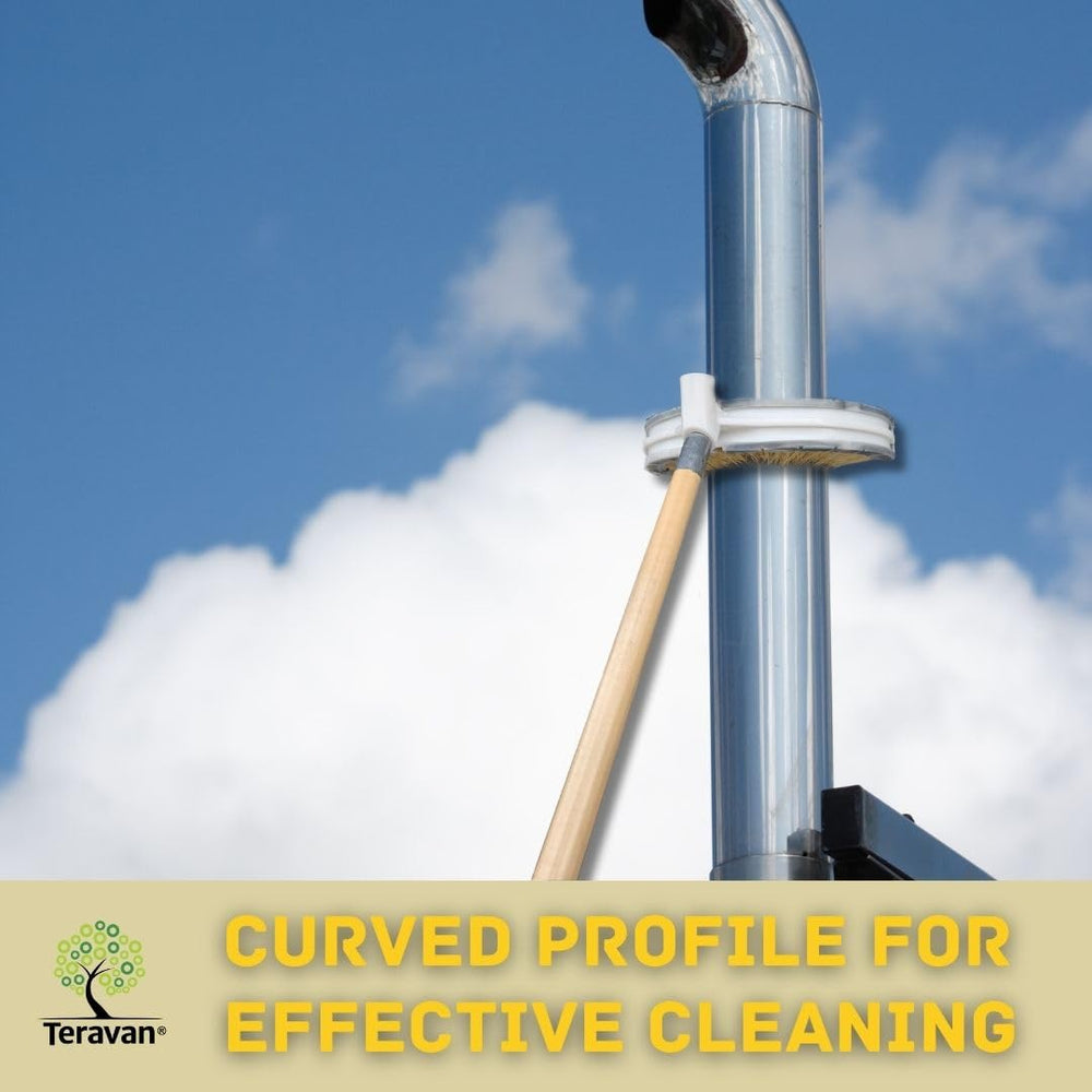 Teravan robust exhaust stack cleaner for 8-10 inch stacks.