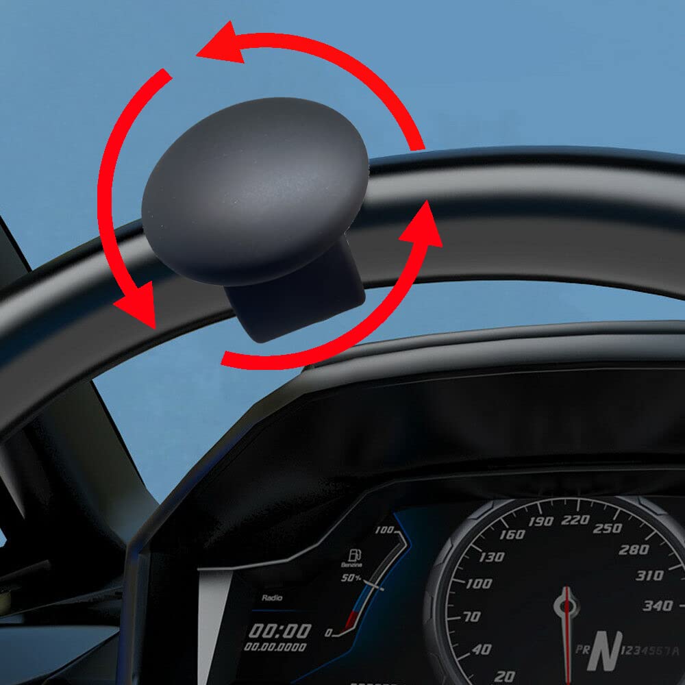 TERDEWE 360-degree rotation lets you steer with ease at low speeds.