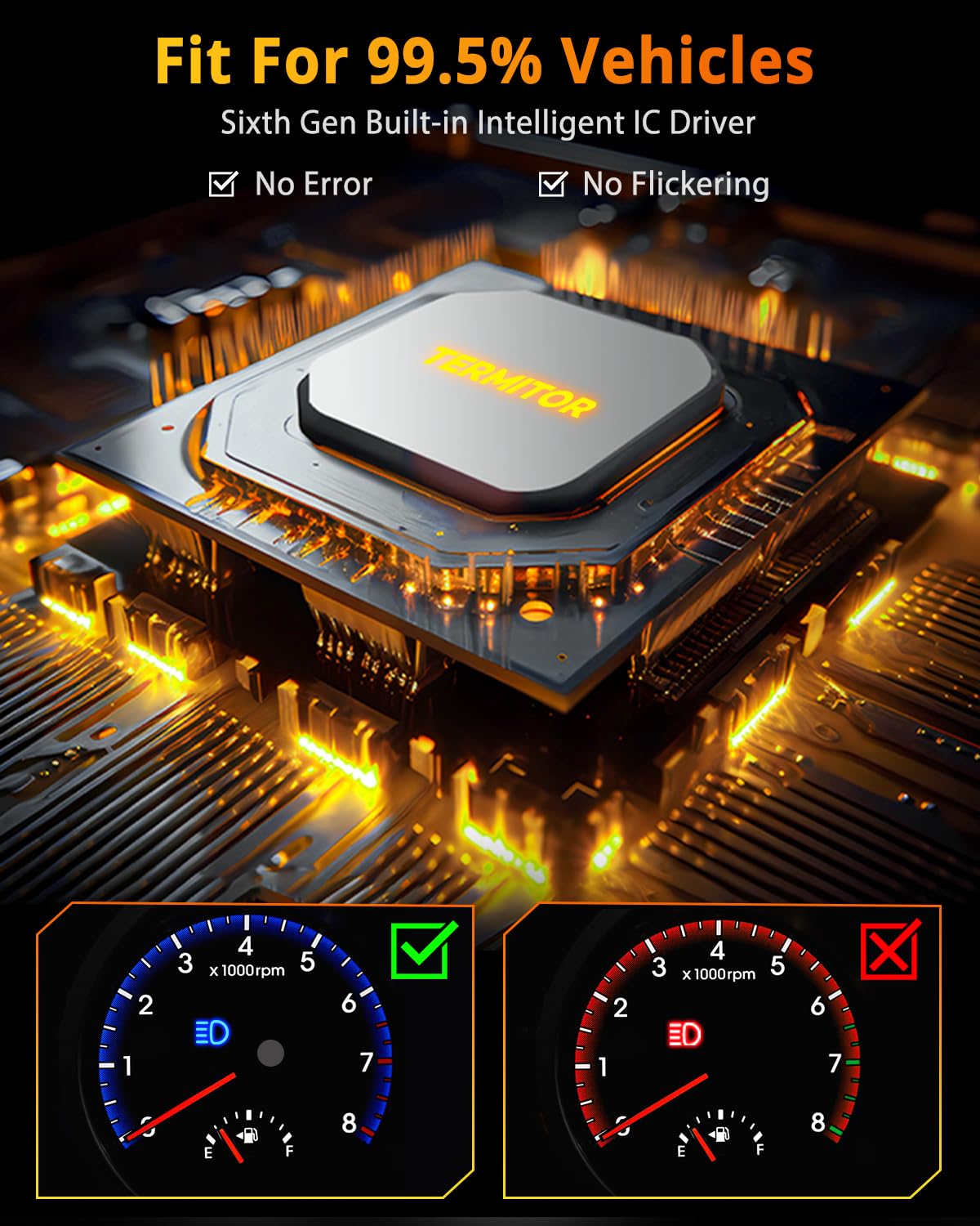 Termitor HB5 LED bulbs long lifespan up to 75,000 hours