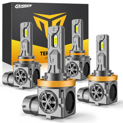 Termitor bulbs emit 6500K cool white light for crisp nighttime visibility.