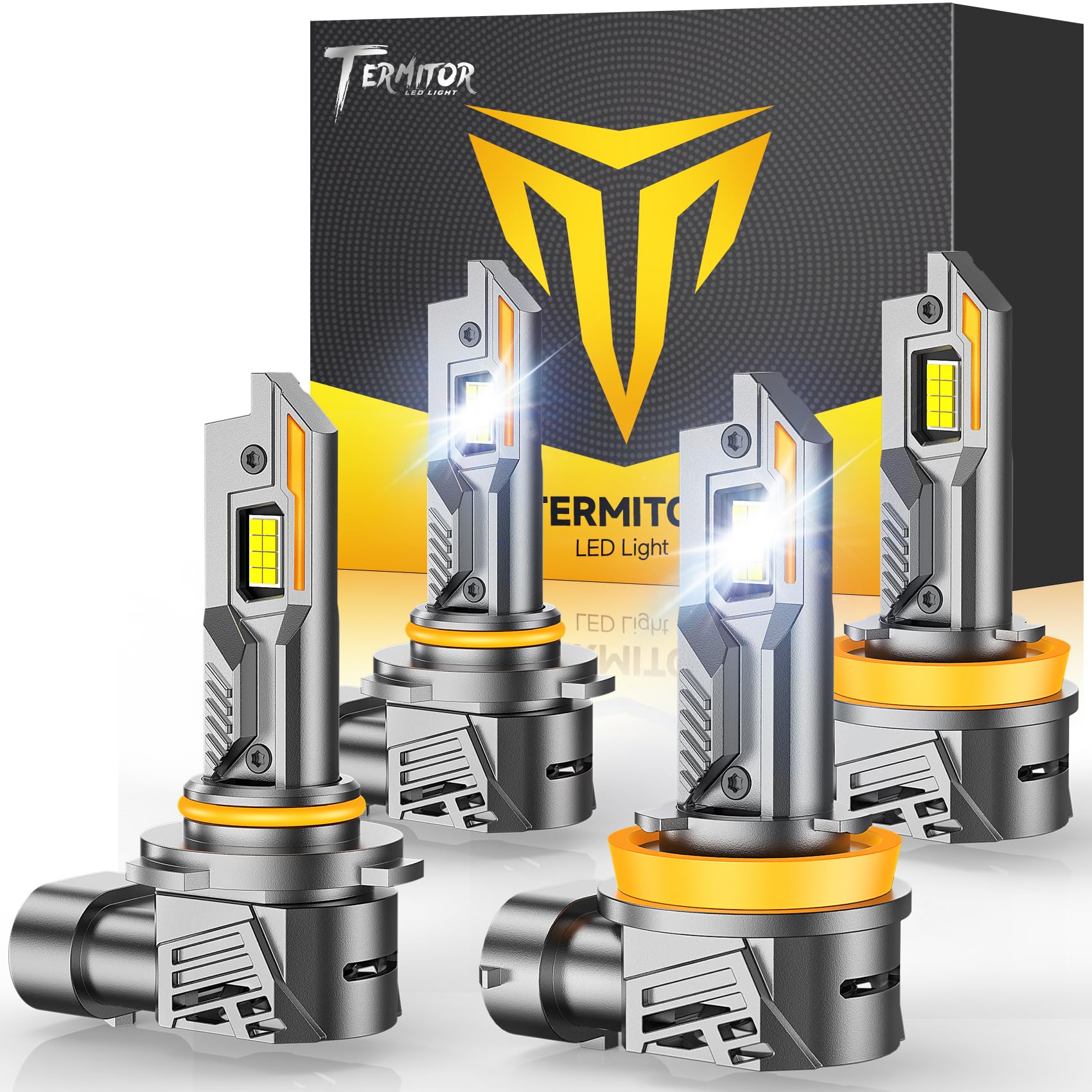 Termitor bulbs in packaging showing ready-to-install kit for easy upgrade