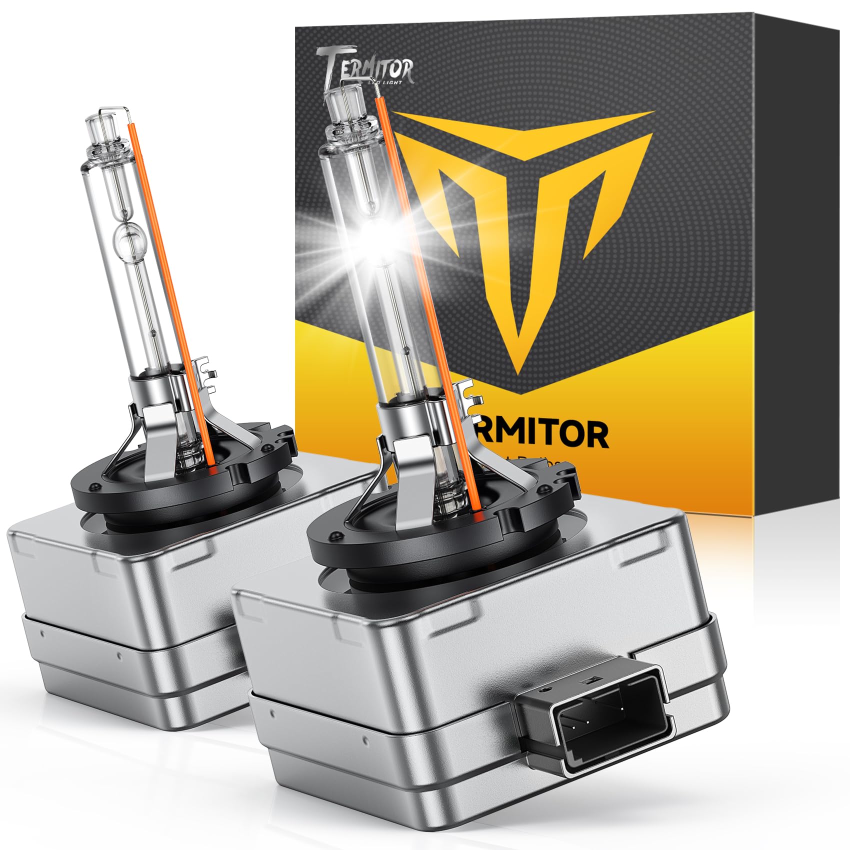 Termitor D1S Eyebrows front-lit headlights provide clearer night visibility.