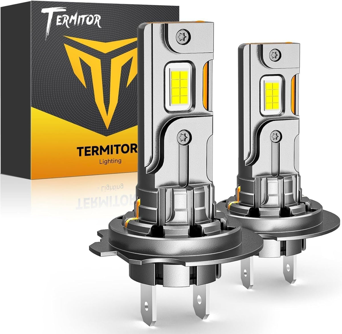 Termitor H7HLL bulb with 70,000lm brightness for clearer night driving