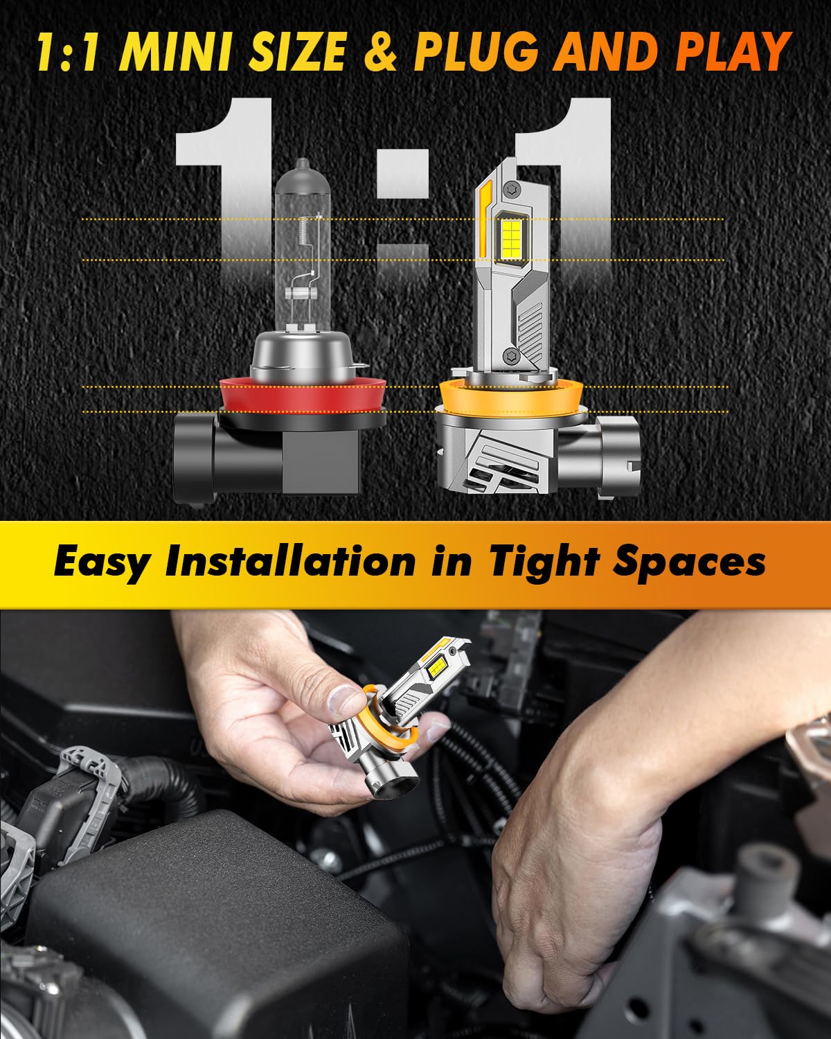 Termitor 1-to-1 size fit enables effortless installation