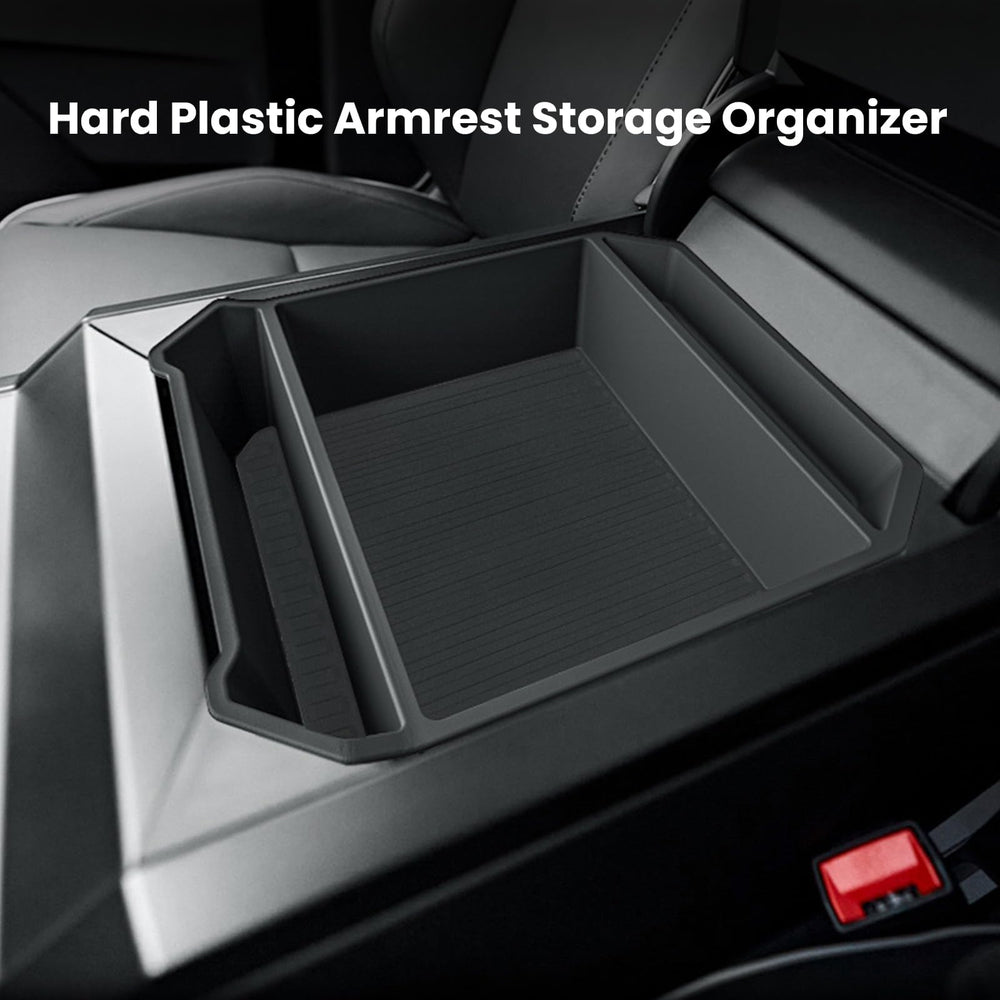 TESCYBERMODS armrest box storage mat adds space and keeps items organized