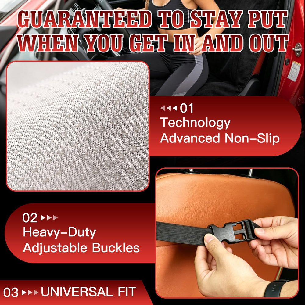 TESFEEL headrest hood integration enables quick-fit installation.