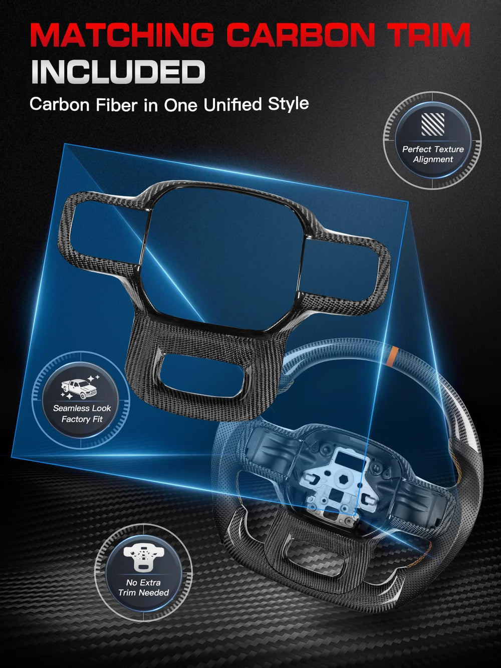 TESFEEL Nappa leather side grips feel smooth and breathable