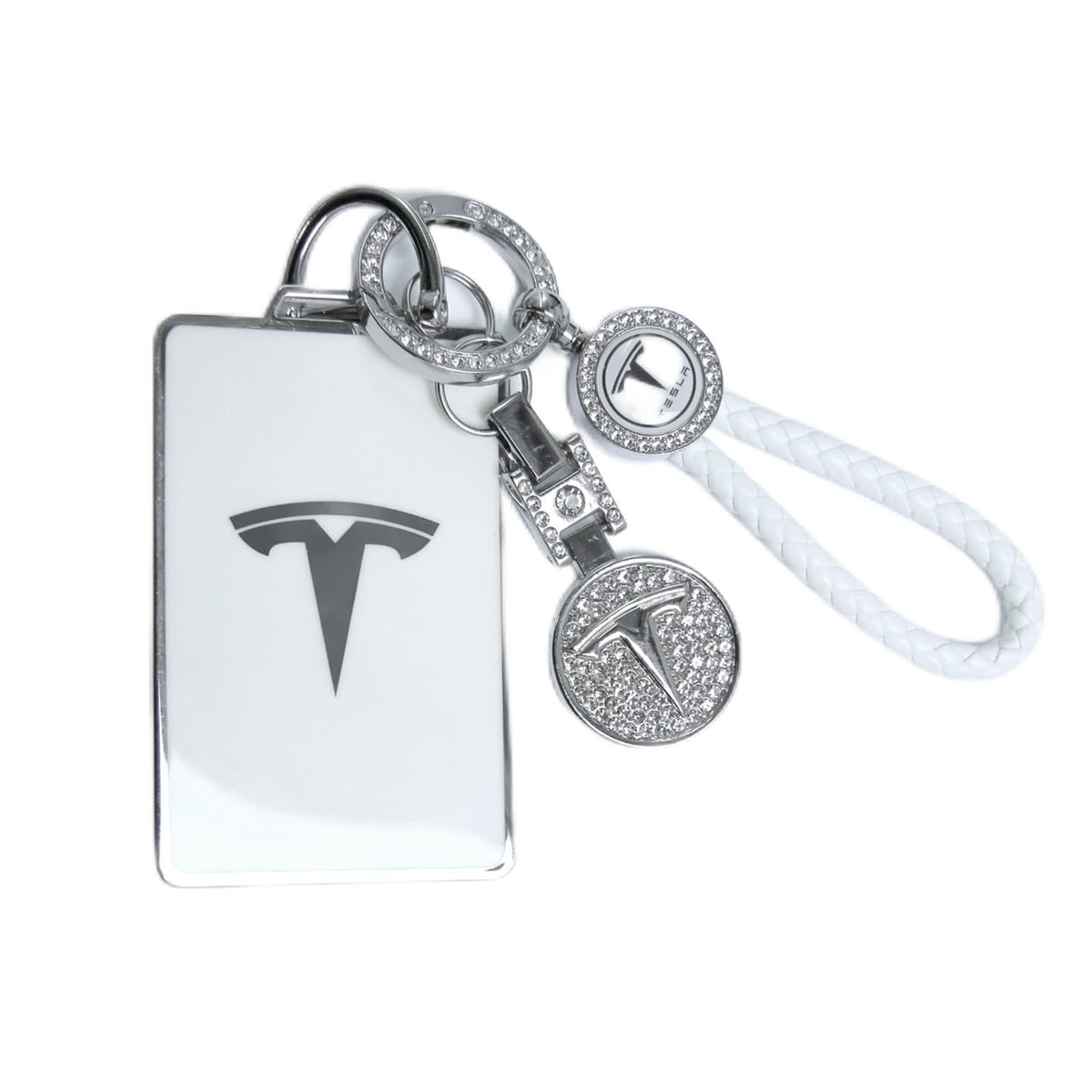 Tesheer Tesla key card holder bling, stylish protection and easy access.
