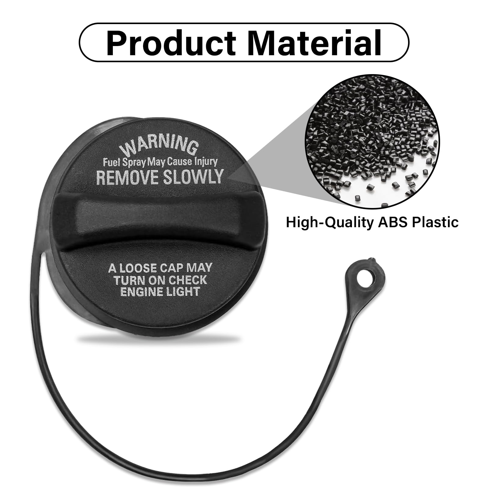 TESHITVLOG fuel cap assembly guide image conveys simple fitment.