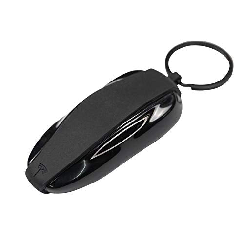 Tesla Gear Model X key ring attachment for easy organization.