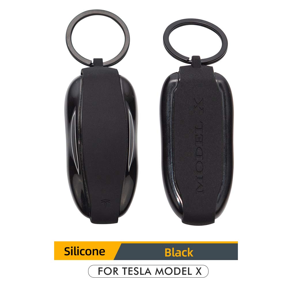 Tesla Gear silicone close-up shows durable, protective material.