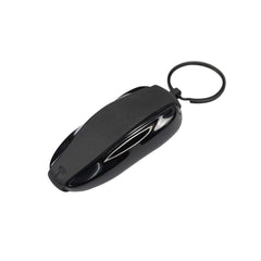 Tesla Gear silicon key fob cover for Model X, front view, scratch protection.
