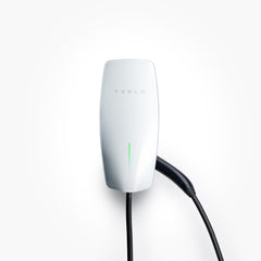Tesla Universal Wall Connector outdoor-mount enables versatile all-weather EV charging.
