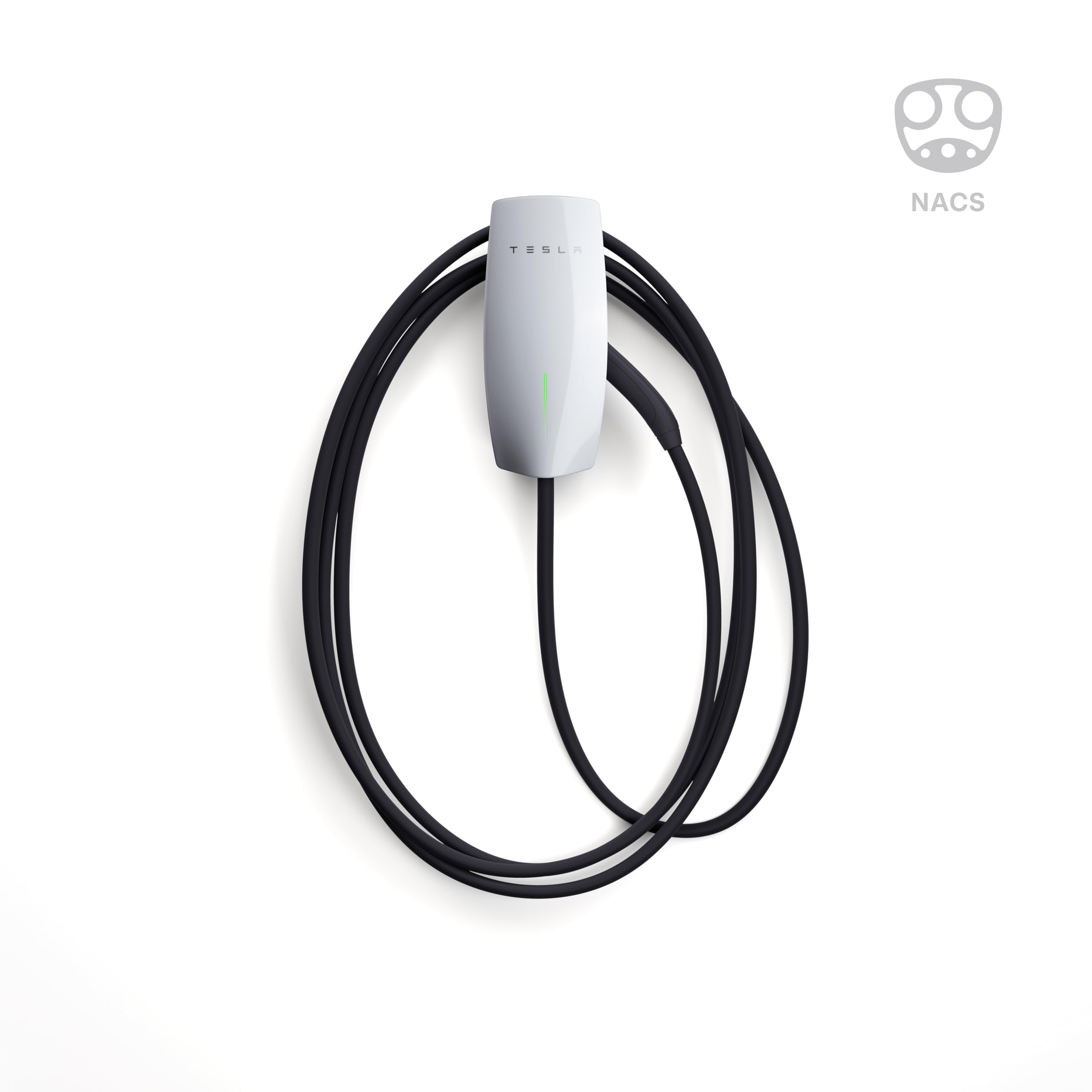 Tesla Wall Connector supports Model S, 3, X and Y for seamless compatibility.