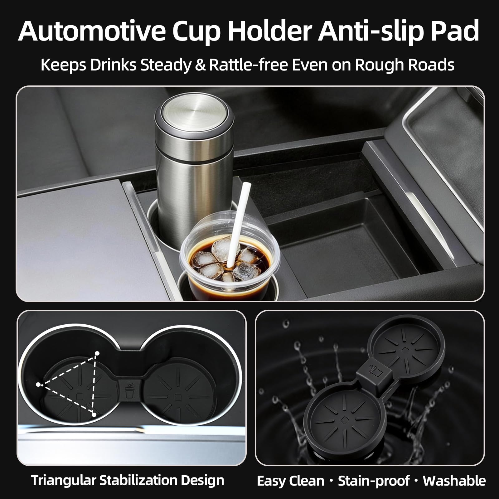 Tespace silicone liners absorb shocks for a smoother drive