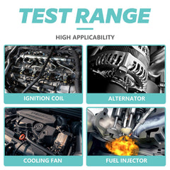 TesterOn audible beeper and LED indicators simplify diagnosis for technicians