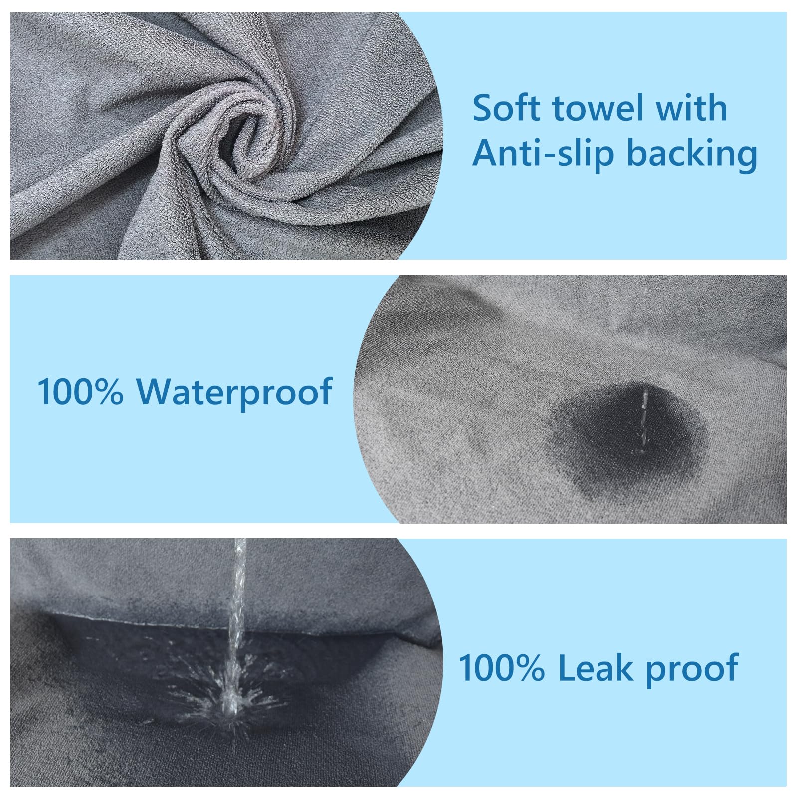 Teuaktty large-size cover provides full coverage from headrest to seat.
