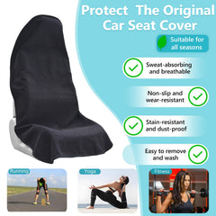 Teuaktty non-slip backing keeps the cover secure during drives.