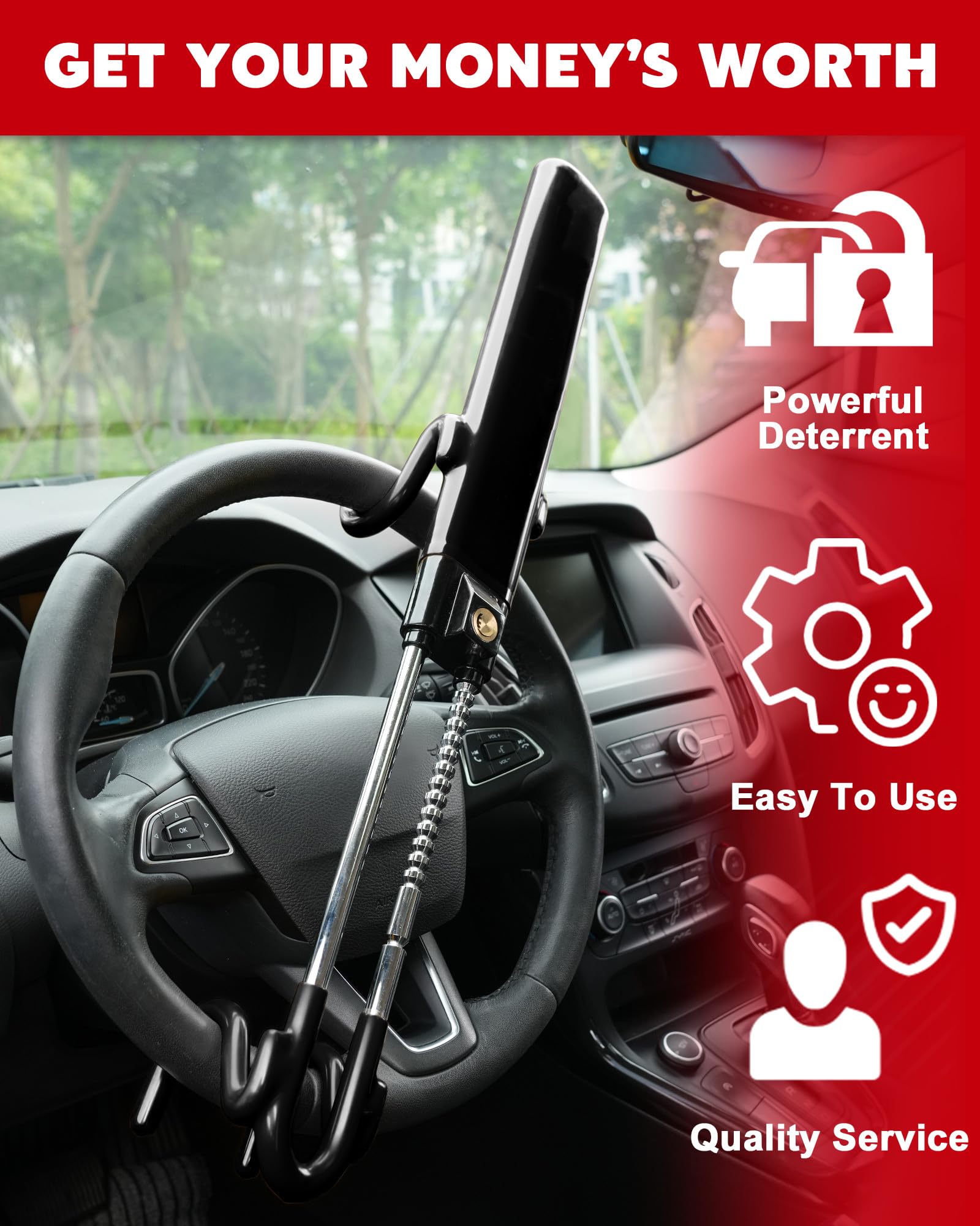 Tevlaphee includes three keys for easy access and backups.