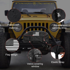 Tewgug GEVINFA winch cover sealed seams keeps moisture out