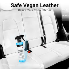 teworld vegan leather safe cleaner foam gently cleans surfaces.