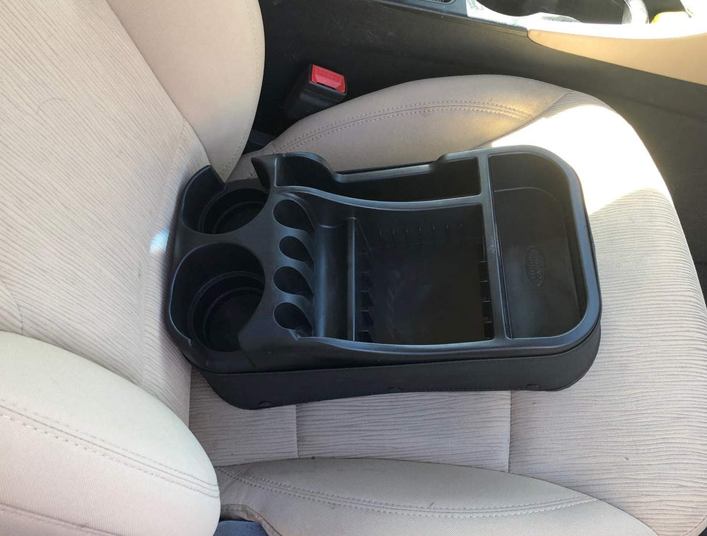 Texas Saddlebags Clutter Catcher tissue holder keeps napkins within reach.
