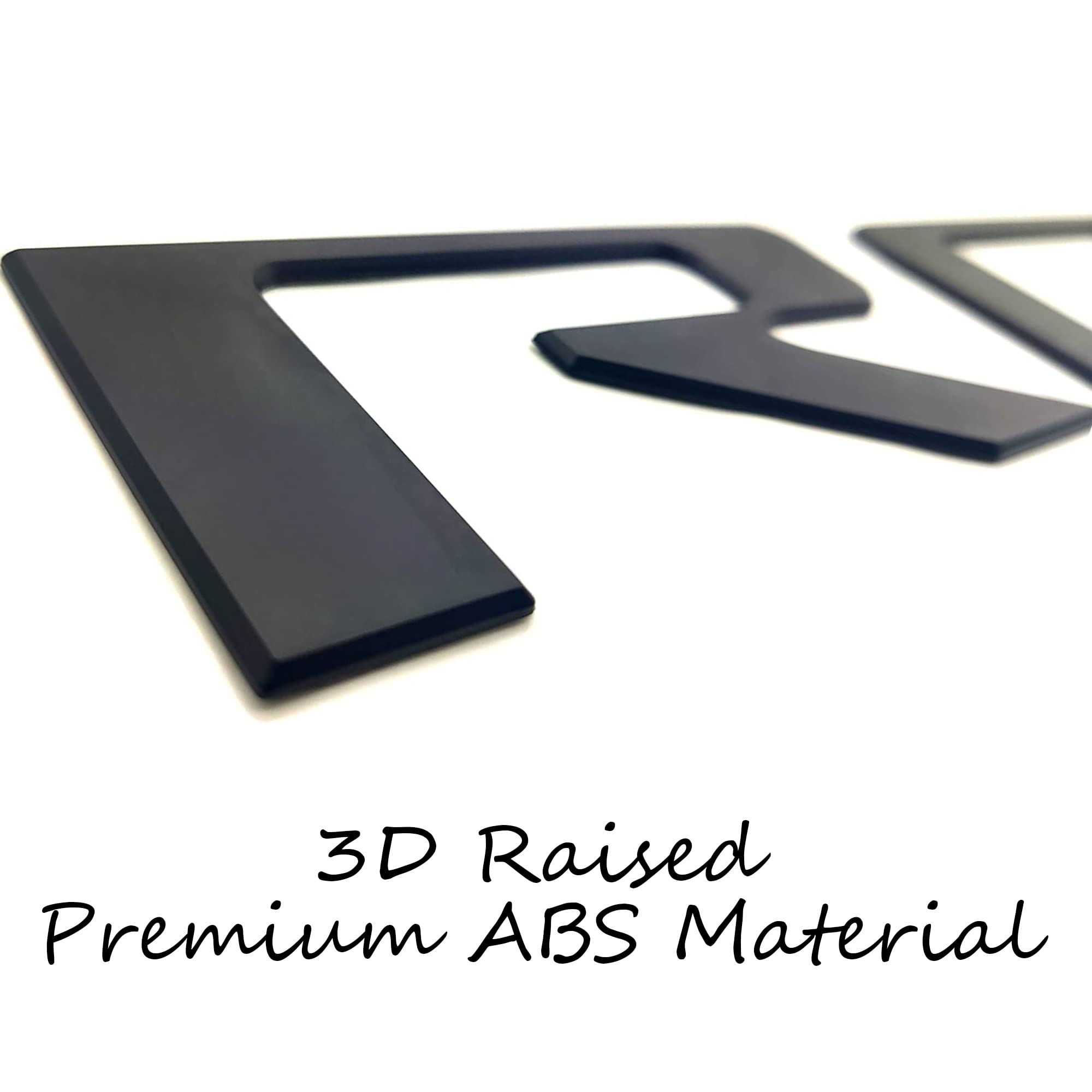 Texflic strong adhesive backing keeps tailgate letters securely in place
