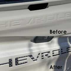 Texflic strong adhesive tailgate emblem installation guide ensures easy fit