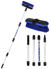 TEYOUAI car wash brush extended pole reaches tall vehicles for easy cleaning.
