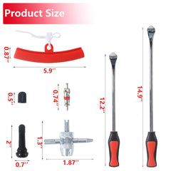 TFONSIGI 11-5inch tire spoon aids quick bicycle tire removal