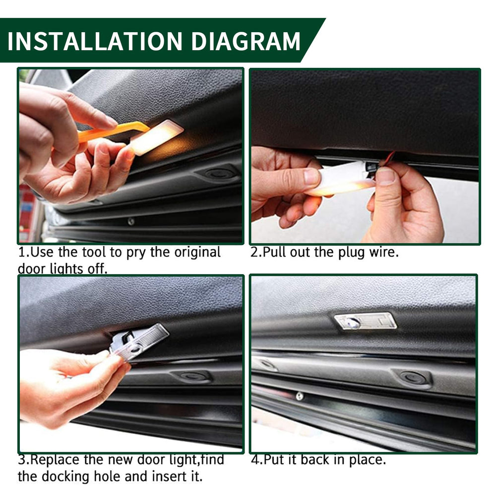 TFSOTLY door-open illumination provides guiding light for easy entry.