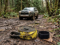 TGL 30000-lb tow strap with reinforced loop ends for secure pulls
