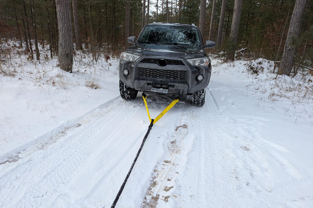 TGL tree saver strap extends and connects with other gear