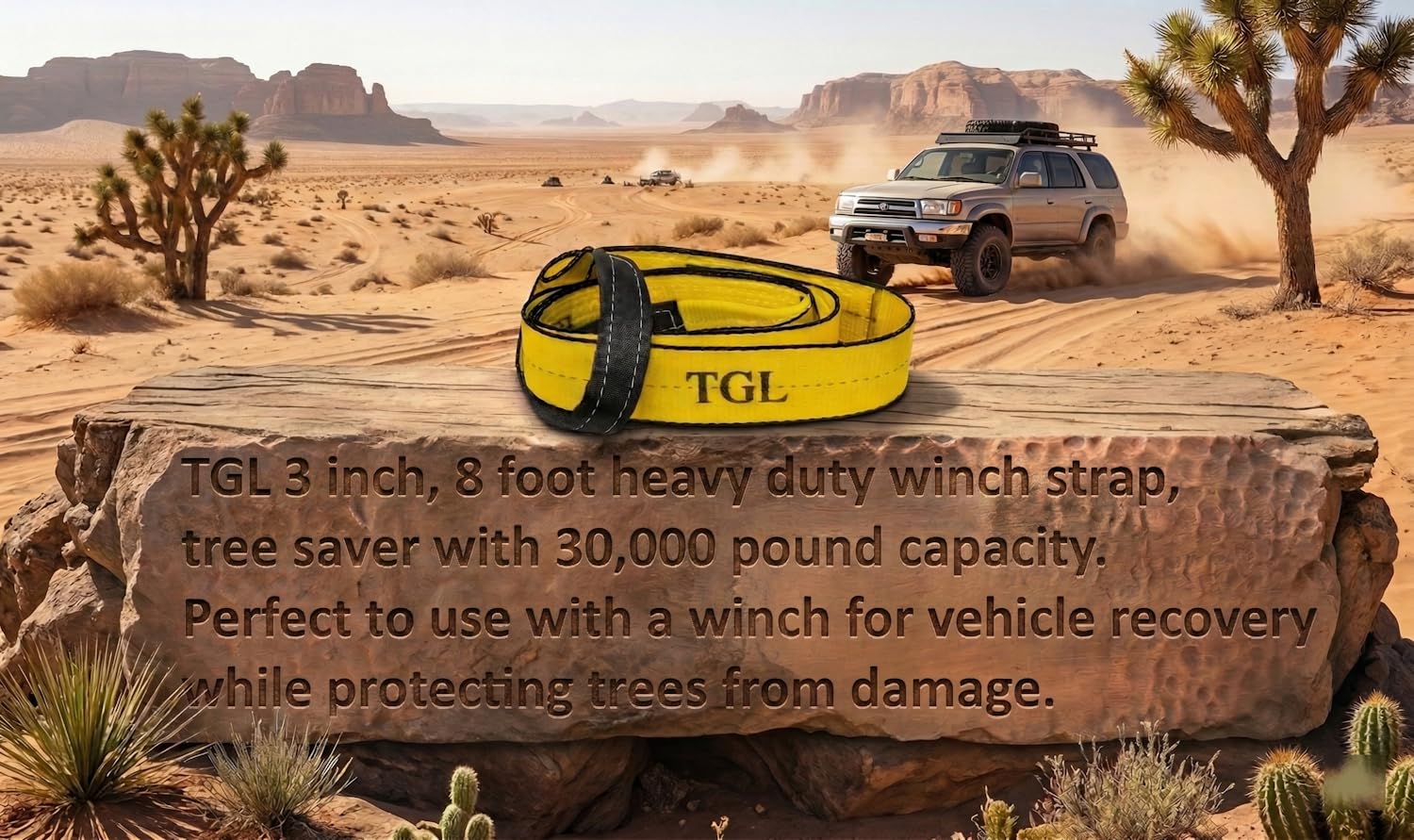 TGL tree saver strap aids storm cleanup and tree removal