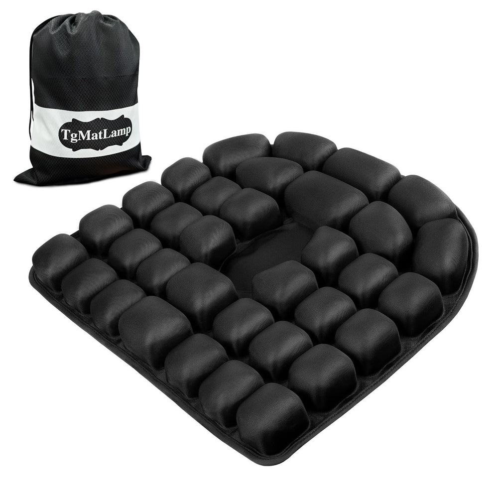 TgMatLamp Travel Seat Cushion compact form for easy transport and quick relief.