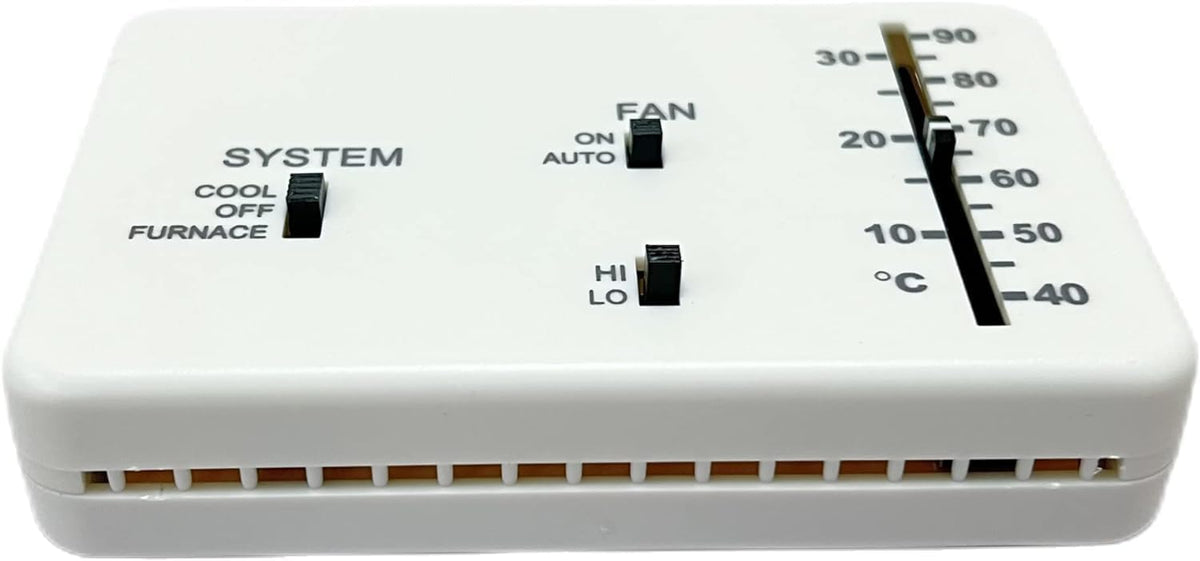 That one XZHJJF RV Thermostat front view for precise climate control on the go.