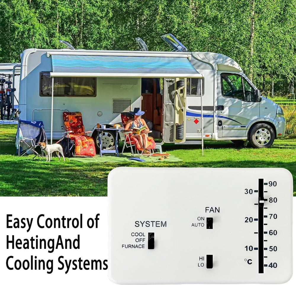 That one XZHJJF RV Thermostat in-travel installation keeps comfort on the road.