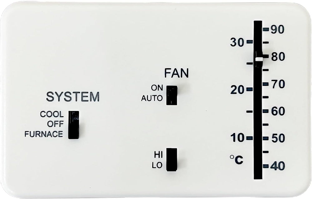 That one XZHJJF RV Thermostat terminal connections for simple replacement.
