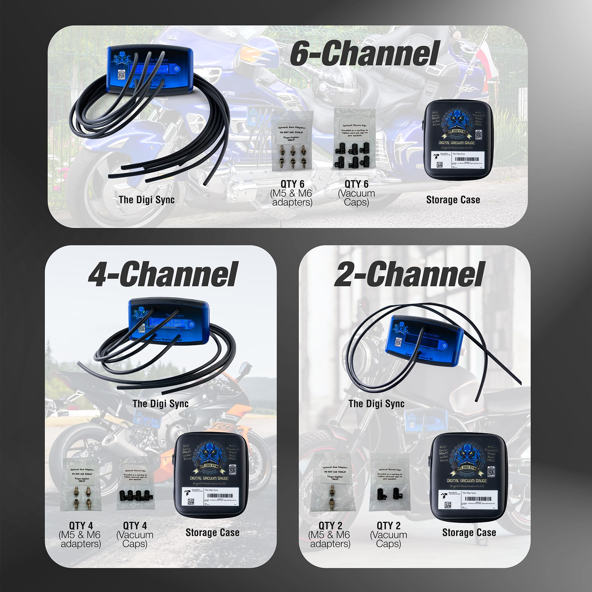 The Digi Sync 2-Channel in-vehicle setup for on-site tuning