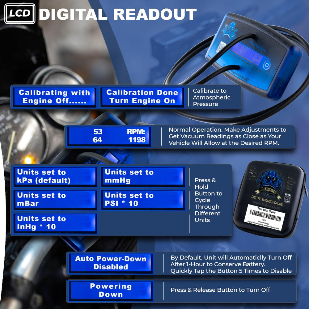 The Digi Sync 2-Channel two-throttle bodies in twin-setup use