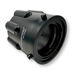 The Americanizer prevents spills during cassette or portable toilet dumps.