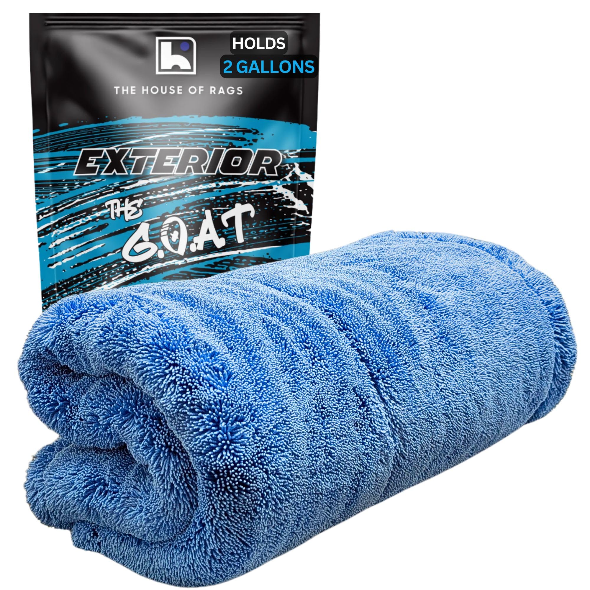 The Goat V2 showcases its blue color for easy identification during jobs.