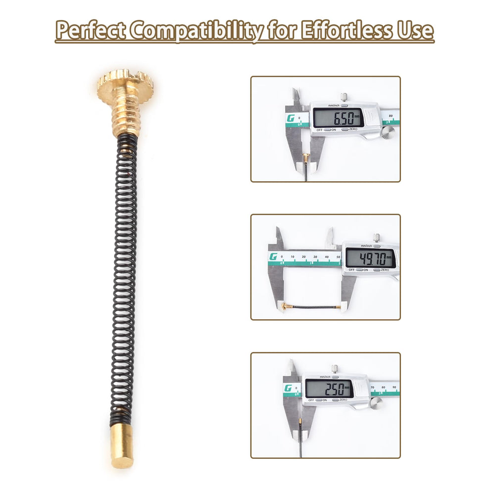 The Left Bridge flint spring and screw pack enables smooth ignition